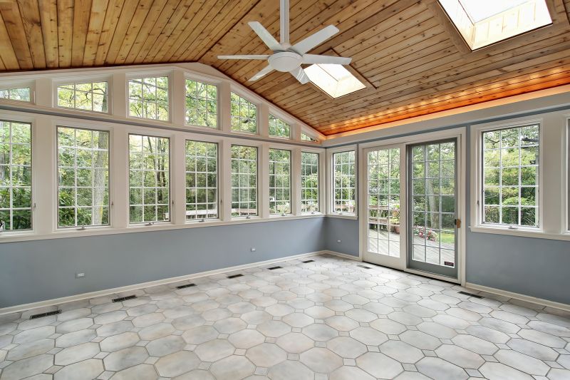 Sunroom with Decorative Elements