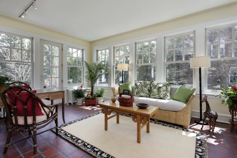 Bright Sunroom Interior